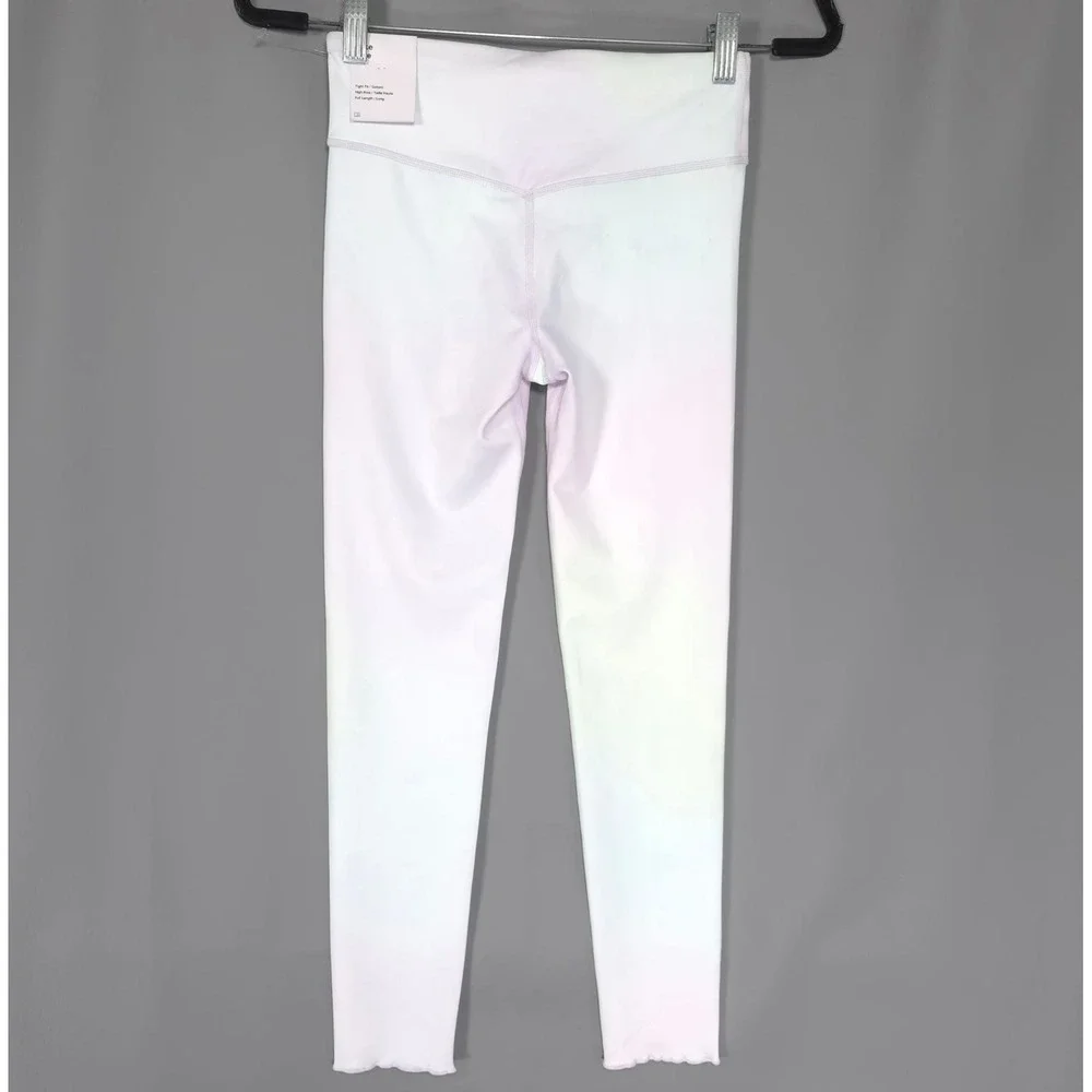 NIKE‎ Kids Girls New Leggings MEDIUM Training White Tight Fit DJ5901-695